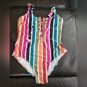 Striped Swimsuit